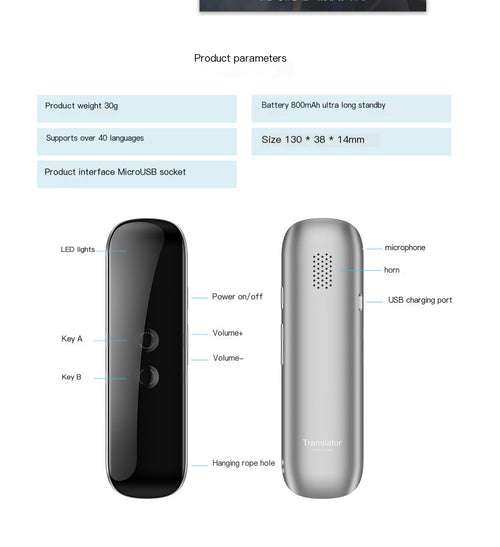 G6 Smart Bluetooth Translator