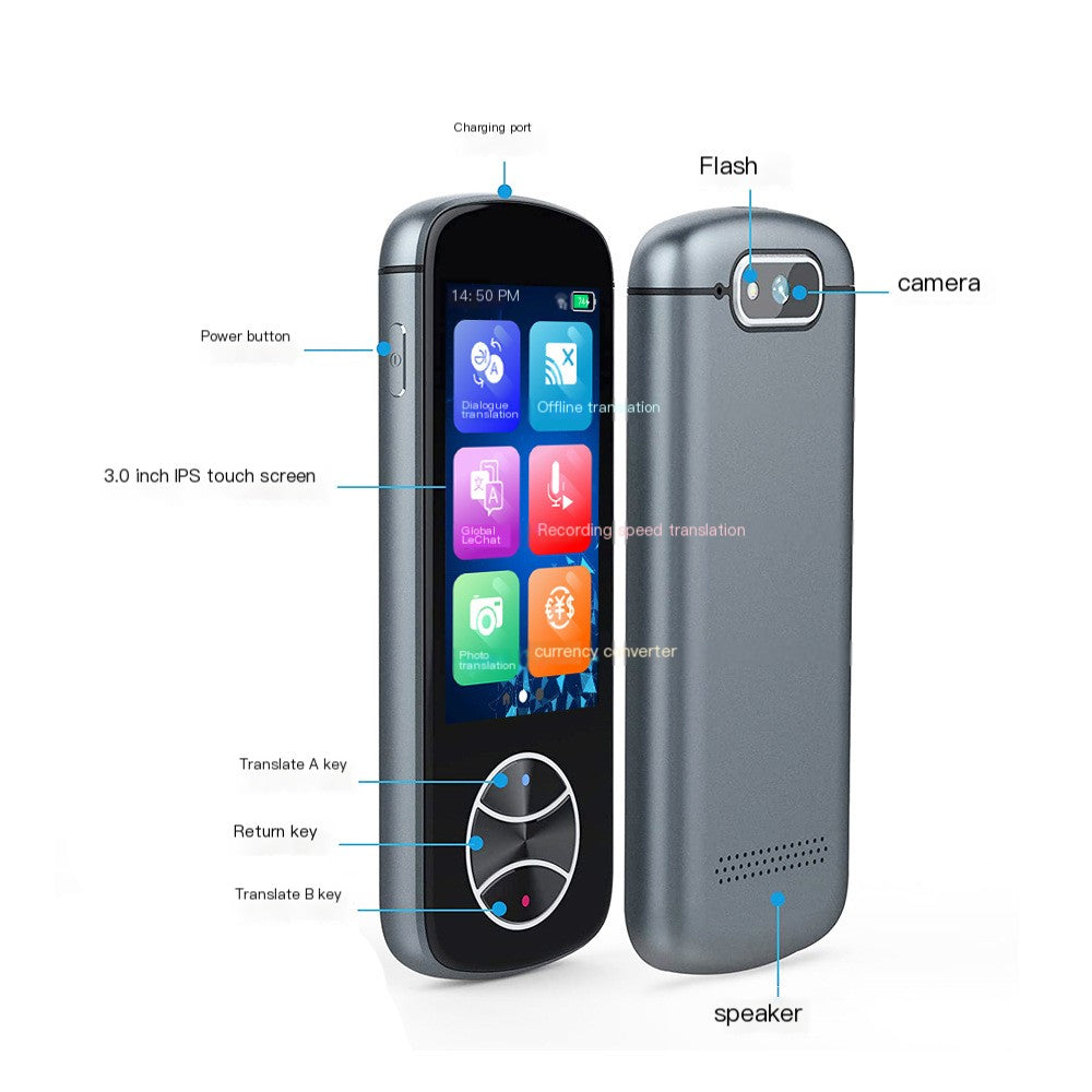 V10 Smart Language Translator with Touch Screen